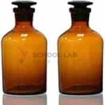 Amber Soda-Lime Bottles - Pack of 12